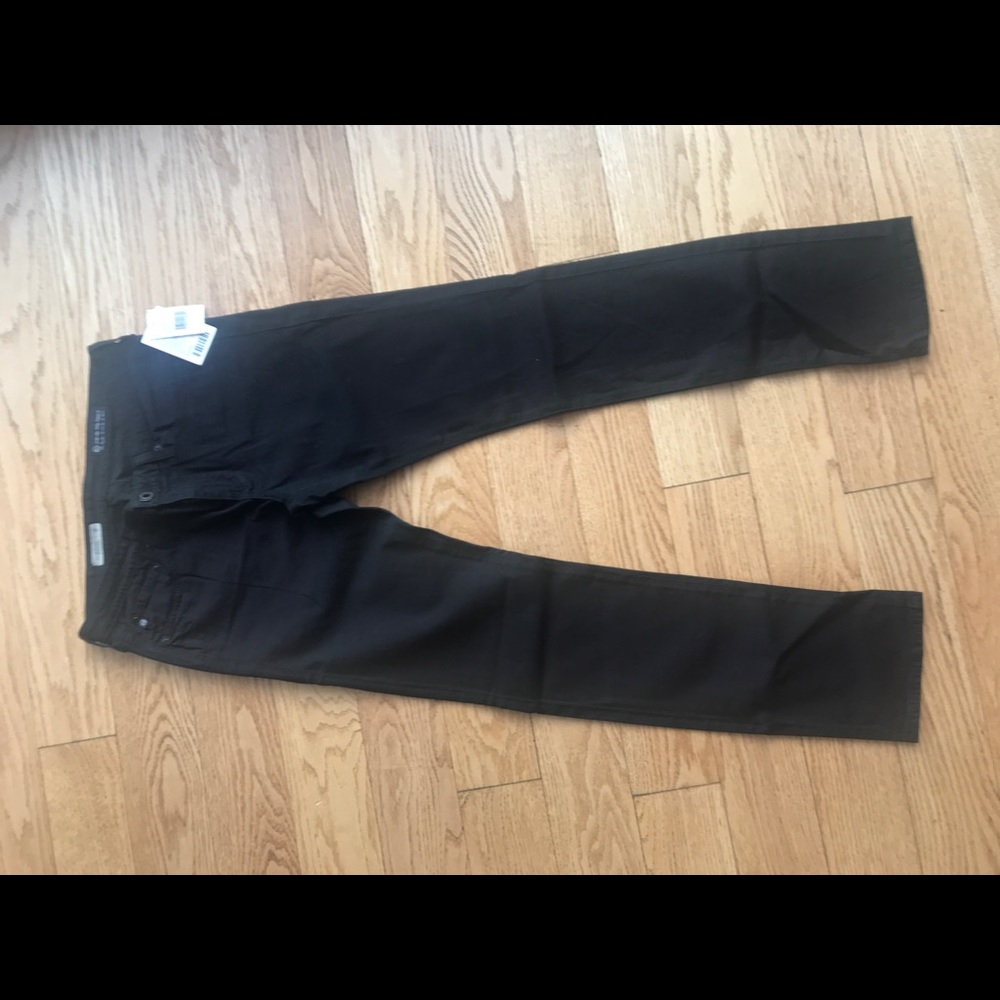 Black straight leg pants Adriano goldschmied